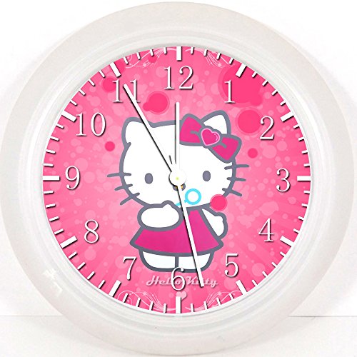 Pink Hello Kitty Wall Clock