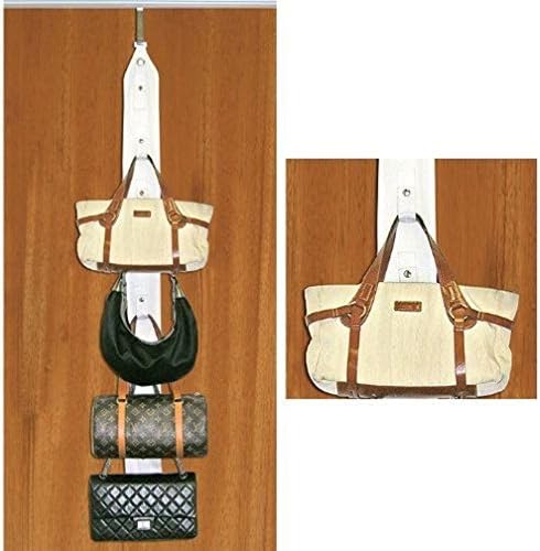 Lunarland Purse Holder - Includes Door And Closet Rod Hangers for Perfect Organization