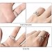 Ring Size Adjuster,Silicone Ring Guard,Rubbery Transparent Clear Ring Sizer for Any Loose Rings