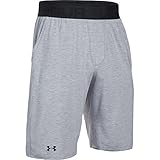 Under Armour Men's Athlete Ultra Comfort Recovery Shorts Sleepwear,True Gray Heather /Carbon Heather, Large