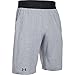 Under Armour Men's Athlete Recovery Shorts Sleepwear, True Gray Heather/Carbon Heather, Large