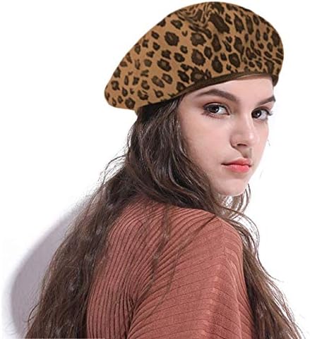CHIC DIARY Women Vintage Leopard Print 