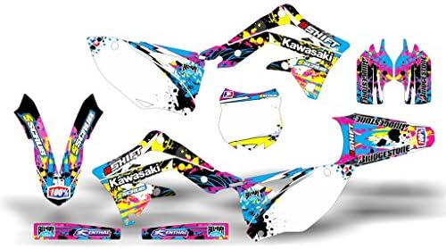 SCRUB DESIGNZ Kawasaki KXF 450 2013-2015 HUCKABUSCK ST complete decals kit