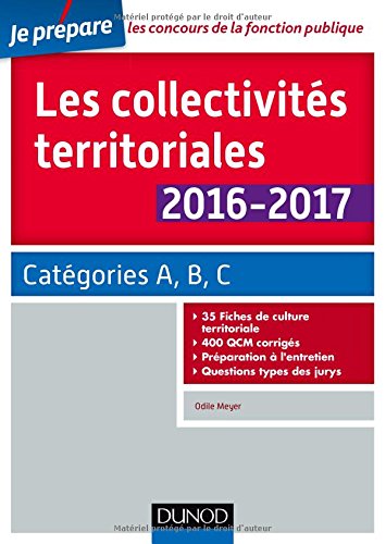Les  collectivités territoriales 2016-2017 - 6e éd. - Catégories A, B, C