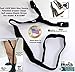 Hold-Ups Stay-Downs Dress Shirt Stays Stirrup Style with USA Patented No-Slip Metal Clips Black