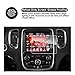 RUIYA TEMPERED GLASS Protector Compatible for 2017 2018 Chevrolet Trax MyLink 7-Inch In-Dash, HD Clear Car Navigation Screen Protective Film