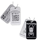 Geocaching QR Travel Bug Black