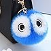 HENGSONG Cartoon Panada Big Eye Keychain Handbag Key Ring Car Key (Blue 1)