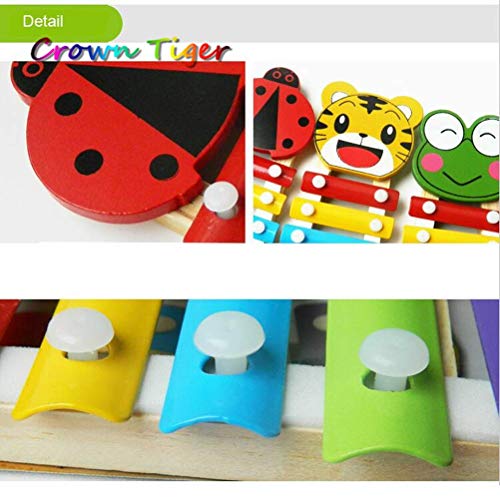mrGood 5 Tones Hand Knock Baby Kids Piano Xylophone Toy Children Noise Maker Musical Wisdom Development Puzzle Toy Educational Classic