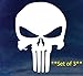 NI2603 Pack Punisher Skull Car Window Vinyl Decal Sticker | 4