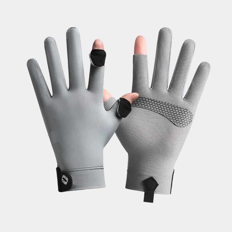 UV Sun Protection Ice-Silk Driving Gloves for Men's & Women's, Non-Slip Touchscreen Gloves for Cycling and Riding