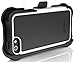 Ballistic SX0945-M385 Maxx Case with Holster and Screen Protector for Apple iPhone 5/5S - Retail Packaging - Black/White