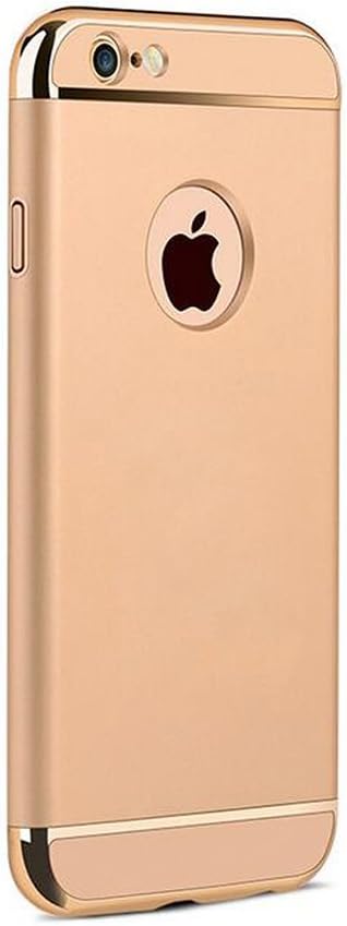 SZYSD iPhone 5/5S/SE,iPhone 6/6S,iPhone 6 Plus Case,3 in 1 Ultra Thin Hard Protective Luxury Case Cover for iPhone5/5S/SE /iPhone iPhone 6/6S,iPhone 6 Plus (iPhone 6Plus/6sPlus, Gold)