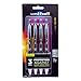 uni-ball 207 Retractable Gel Pens, Bold Point (1.0mm), Blue, 4 Count