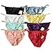 Panasilk Women's Silk Panties String 8 Pairs in One Economic Pack
