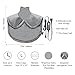 MARNUR Heating Pad Wrap for Neck Shoulder Back Adbominal Hand Foot Legs Waist with Fast Heating Function Auto Shut Off and 6 Heating Levels Large 25 x 26 Inch