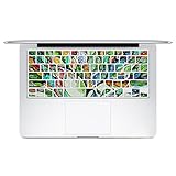 iCasso Fashion image Keyboard Skin Vinyl Decal Sticker Macbook Pro 13-Inch 15-Inch, 17-Inch with or without Retina Display, Macbook Air 13-Inch Decal Humor Art Protector - Life Tree