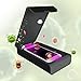 Smart Phone Sanitizer Portable Christmas UV Lights Cell Phone Sanitizer Sterilizer Cleaner Aromatherapy Function Disinfector for All iPhone Android Cellphone Toothbrush-Black