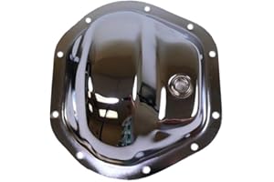CFR PERFORMANCE 1966-03 Compatible/Replacement for Dodge/Ford/GMC/Jeep Dana 44 Chrome Steel Front/Rear Differential Cover - 10 Bolt