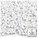The Crafts Outlet 1,000pc Plastic, Opaque, Tri Beads, 10mm, Emerald Green