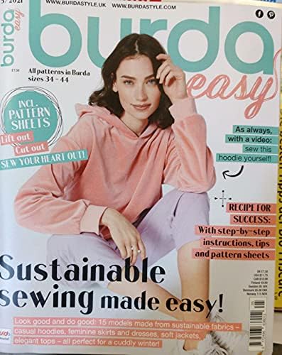 Burda Easy UK Magazine Issue May 2021 [Single Issue Magazine] Verlag Aenne Burda