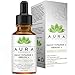 Vitamin C Serum for Face - Dark Spot Spot Corrector for Face - with Hyaluronic Acid, Niacinamide, Vitamin E, Ferulic Acid & Aloe - Dark Spot Corrector - Skin Brightening Serum