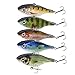 Magreel Crankbaits Lures Fishing Lures for Bass Lure Topwater Trout Freshwater and Saltwater 2.9 inch 5PCS