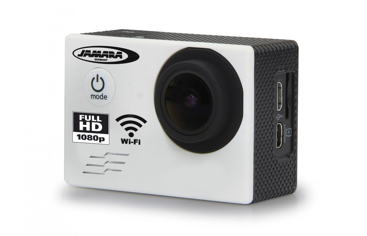 Jamara 177891 Camera Full Hd Pro Wifi V2Electronic Toy, Whute