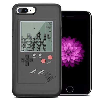 Gameboy iPhone Case Playable Gameboy Case for iPhone 67  8 Plus and iPhone XXRXS MAX, Retro Gameboy Phone Case TPU Gaming Phone Case Protective Cover