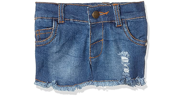 Giggles Fringe Hem Denim Hot Shorts For 
