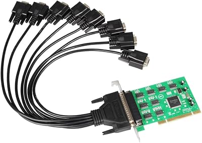 Lodokdre RS232 DB9 Port I/O Card SystemBase 1058 Chipset Fan-Out