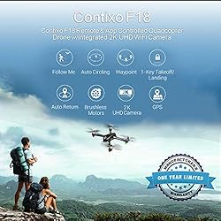 Contixo F18 2K FPV RC Drone with Camera for Adults