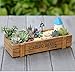 Greencherry Retro Zakka Style Wooden multifunctional desk box for Flowers / Plants / Jewelry /Storage Organizer