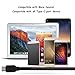 Retractable USB C Cable, Type C Cable, TITACUTE Type C Charging Cable No Tangle USB Cable Quick Charging Cords Charge & Sync Data Cable for Samsung s8 Plus Macbook 12