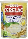 Nestle Cerelac, Honey and Wheat with Milk, 2.2-Pound