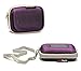 Navitech Purple Hard Protective Earphone / Headphone Case for Skullcandy Smokin' Buds 2 In-Ear Audio Earbud Headphones
