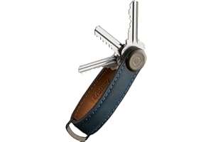 Orbitkey Crazy Horse Leather Key Organizer | Quiet Profile | Holds up to 7 Keys