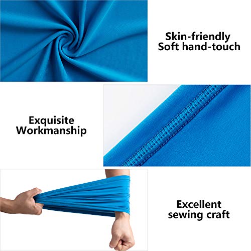 Unisex Neck Gaiter Face Scarf Face Cover Breathable for UV Protection Dust Wind Army Green