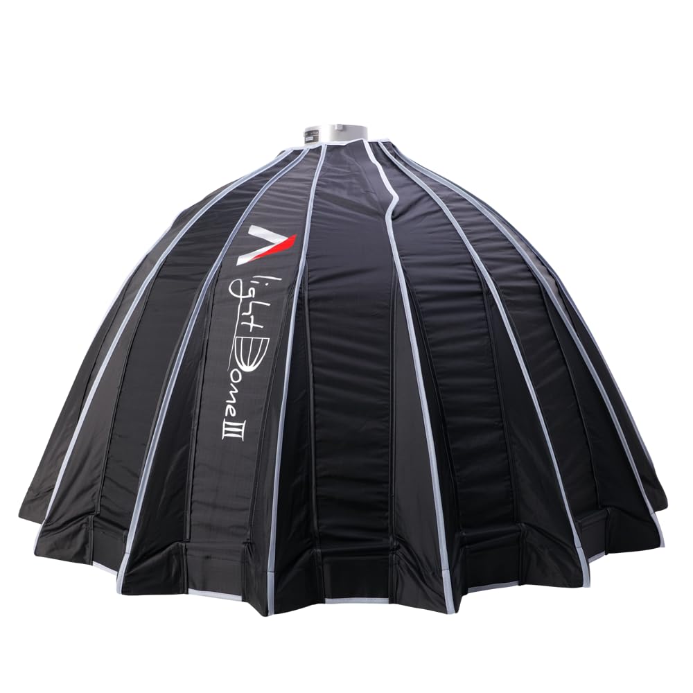 Aputure Light Dome III Softbox 3ft 90cm Bowens Mount Quick-Folding Fat-Pack Design for Aputure Light Storm Series Aputure 600d,Aputure 300d II,Amaran 300c,Amaran 200x S