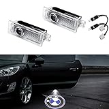 Car Door LED Logo Projector Light,Homose Ghost Shadow Welcome Lights Symbol Emblem Courtesy Step Lights Ground Lamp Kit (For E39(BMW))