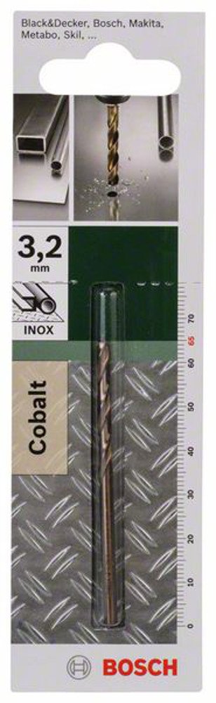 Bosch DIY 2609255066 Metal Drill Bit HSS-Co 3.2 x 36 x 65 mm (1)