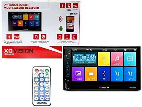 Xo Vision Xod1651mc 2-Din 7" Touchscreen Sd Usb Fm Car Audio Bluetooth Stereo