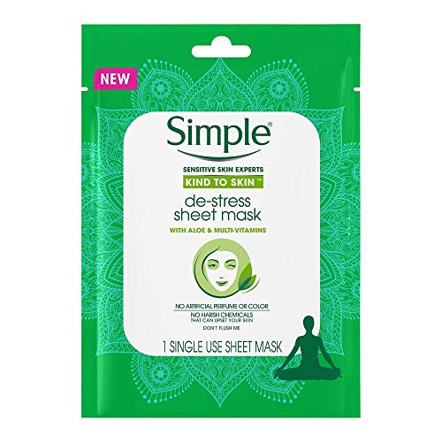 Simple Kind To Skin De-Stress Sheet Mask 1 Pc (I0091714)