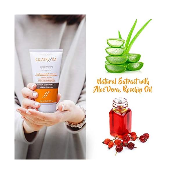 Cicatrissim Stretch Marks Removal Cream - Innovative Natural Formula With Pure and Potent Ingredients From Brazilian…