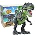 Sun Cling® Electronic Toys Green Walking Tyrannosaurus Rex Dinosaur