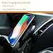 Magnetic QI Wireless Car Charger Mount, Neotrix Mobile Cell Phone Air Vent Magnet Car Cradle Charging Holder for iPhone 8 8 Plus X Samsung Galaxy Note 8 S8 Plus S7 S6 Edge Note 5 and Others Qi Devices