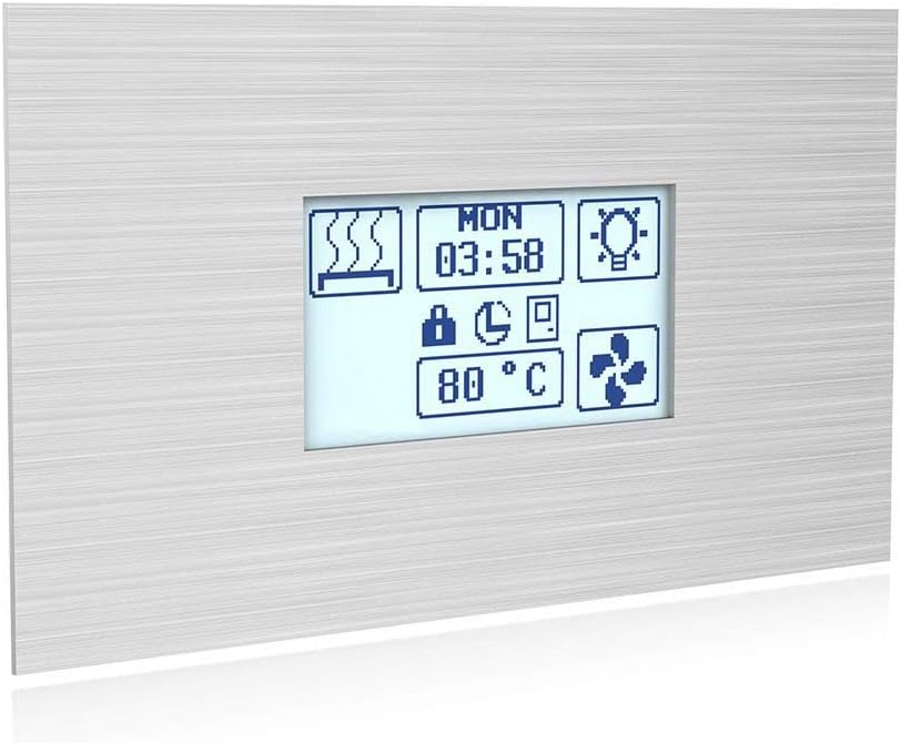 SAWO Innova Touch Stainless Steel Control Unit for Electric Sauna