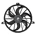Brock Replacement Radiator Cooling Fan Blade with Motor 2 Pin Connector Compatible with Grand Cherokee Liberty 52079528AB