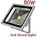 eGOLDBOX 50 Watt LED Waterproof Outdoor Security LED Floodlight 90-260 Volt Ac, Super Bright White (50 Watts)