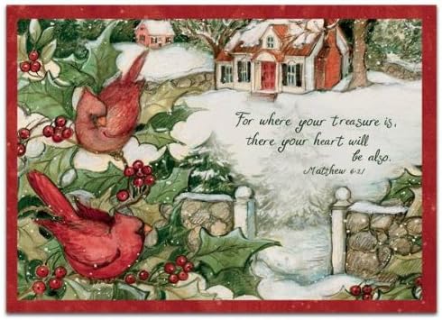 Snowy Eve Photo Box Christmas Cards